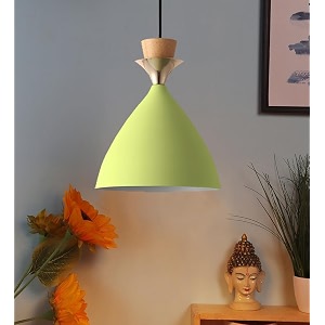 greywings hanging bell shade light moss green pack of 1