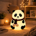 Gridcart Panda LED Night Lamp for Kids Bedroom Soft Silicone RGB Color Changing Light Night Lamp