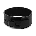 Powerlifting Lever Gym 10mm Black Buckle Black Belt Power Extreme Heavy Duty Genuine Leather Belts-Squats Deadlifts Bodybuilding Weight Lifting for Men &amp; Women (Xl-42"-52")
