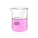 Griffin Low Form Glass Beaker, Vol.5000ml, 3.3 Borosilicate with Printed Graduation, LVA016