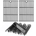 Grill Replacement Parts Kit for Expert Grill 5 Burner 720-0968 720-0968C, Cast Iron Cooking Grates and Porcelain Steel Heat Plates Parts for Nexgrill Expert 5 Burner Accessories