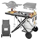 Grill Stand for Blackstone 17" & 22" Table Top Griddles Portable Grill Cart