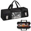 Grill Tool Storage Bag BBQ Grill Utensil Accessory Storage Black
