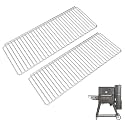 Grill Warming Rack Replacement for Masterbuilt Gravity Series 560 Digital Charcoal Grill and Smoker, Grill Holding Rack Accessories for Masterbuilt 560 Replacement Parts, Stainless Steel, 2PCS