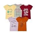 Grils Printed Cotton Half Sleeve Regular Fit
