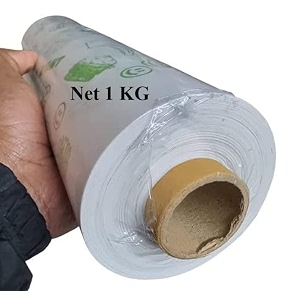 100 food grade butter paper roll 1kg used for roti wrapping  baking non-stick parchment paper white