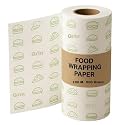 Grin 100 Meter Food Wrapping Paper Roll, Baking, Butter, roti Wrapping Paper, Wax Paper roll, reheatable Parchment Paper, 100% Food Grade (Pack of 2)