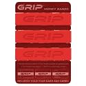 Grip Money Bands (Pack of 3) - BLOOD RED - Premium Silicone Band for Cash &amp; Cards - Slim &amp; Durable Design