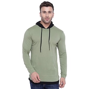 GRITSTONES Mens Plain Regular Fit T-Shirt