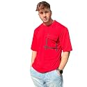 GRITSTONES Men Half Sleeve Pocket Cotton Blend