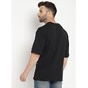 GRITSTONES Men Oversized Half Sleeve Cotton T-Shirt