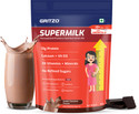 Gritzo SuperMilk Growth+ (13+y Girls), 13g Protein Powder, Double Chocolate