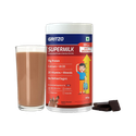 Gritzo SuperMilk Growth+ (13+y Boys), 13g Protein Powder, Double Chocolate