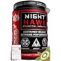 Grizzly Nutrition ,NIGHT HAWK 460 G,Stimulant free/No Caffeine Pre workout/intra,specially designed for evening/night workout,EAA-Citrulline +30 Nutrients,Kiwi,Extra 30gr Energy caffeine Pack,Powder