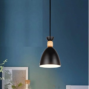 groeien modern pendant nordic wooden indoor lighting hanging fixture lights minimalist lamp dining room pendant lamps indoor decoration home 1 black