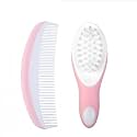 Grooming Comb amp Brush Set for BabiesInfantsToddlersNewborns-Pink
