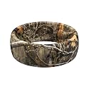 Groove Life Camo Silicone Wedding Ring for Men, Breathable Comfortable Fit