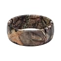 Groove Life Camo Silicone Wedding Ring for Men, Breathable Comfortable Fit
