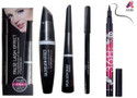 GROOVS 3in1 eyeliner mascara kajal & high quality waterproof + 36h eyeliner 20 ml (black)