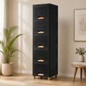 GROTHEORY Narrow Balcony Storage Cabinet with Drawers