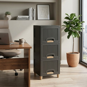 GROTHEORY Space Efficient Multi-Layer Storage Cabinet for