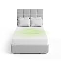 The Grounding Co. Fitted Terra Grounding Sheets Full Size – Premium Organic Cotton Earthing Sheet with Silver-Infused Threads– for Sleep, Recovery &amp; Wellness – White