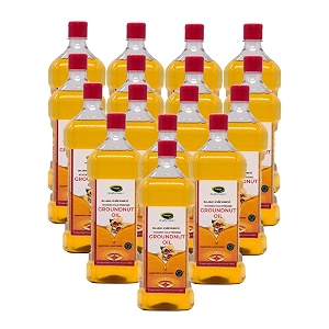 groundnut oil 16000ml16l unrefined wooden cold pressed groundnut oilnatural peanut oil for cooking - cholesterol free  no preservatives 16000ml