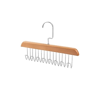 grovent 1 pcs multifunctional non-slip storage hangers with 8 hooks 360 degree swivel plastic belt scarf tie hats bra tank top underwear hanger for home closet clothing storage organization