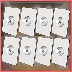 grovent adhesive hooks for wall heavy duty 6mm nail wall hooks adhesive for photo frame hanging hooks wall hook for wall hanging without drill 12 pcs photoframe hook