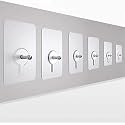 GROVENT® Adhesive Nails Wall Poster Non-Trace Stick Wall Hook, Adhesive Hook, Heavy Duty Wall Hooks for Hanging, Durable Practical Transparent Strong Adhesive Screw Nail Hook (Pack of 6 PCS-Nail Hook)