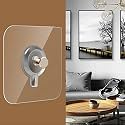 Grovent Plastic Heavy Duty Sticky Multi-Purpose Photo Frame Adhesive Waterproof and Oil-Proof Wall Hooks for 10kg Max (Pack of 18 PCS Photo Frame )