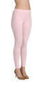Groversons Paris Beauty Ankle Length Ethnic Wear Legging (Pink, Solid)