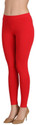 Groversons Paris Beauty Ankle Length Ethnic Wear Legging (Red, Solid)