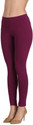 Groversons Paris Beauty Ankle Length Ethnic Wear Legging (Maroon, Solid)