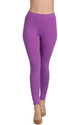 Groversons Paris Beauty Ankle Length Ethnic Wear Legging (Purple, Solid)