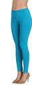 Groversons Paris Beauty Ankle Length Ethnic Wear Legging (Blue, Solid)