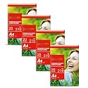 Growlam Premium Glossy Photo Paper 210 GSM A4 Size, 20 Sheets (Pack of 4)