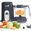Grownsy Baby Food Maker, Steamer & Blender Baby Food Processor, Dark Grey