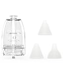 GROWNSY Official Upgraded Larger Suction Chamber and 3Pcs Silicone Tips for GROWNSY Nasal Aspirator, Nose Sucker Replacement Kit