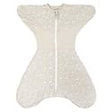 GROWNSY Swaddle Sleep Sack 3-6 Months, Starfish Design Baby Swaddle Sack, Dual-Zipper for Easy Diaper Changes, Proper Hip Development & Openable Foot Button, 12-20lbs, Deer