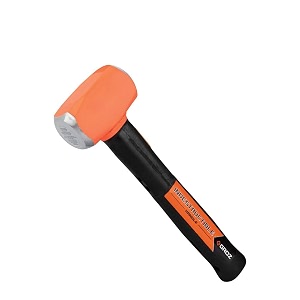 groz 18 kg 1634 club hammer indestructible handle hammer head 4 lbs handle length 1634  118kg  chid416
