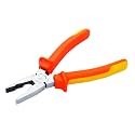 Groz PROFESSIONAL GRADE 8" Inch Combination Plier | 12 Months Warranty | 1000v Insulation Plier | Heavy Duty Plier 8 Inch for Professional, Home Use, DIY | CPL/CV/8