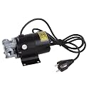GROZ Electric Waste Oil Pump with Self Priming Body | Ideal for use with Used Oil, Engine Oil, Water etc. |Flow Rate: 23 LPM | Max. Pressure: 18 PSI| 220V, 50HZ AC Input | EWOP/220/EU