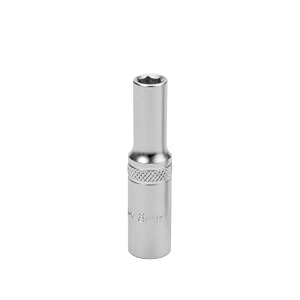 groz hex deep socket 1434 drive 12mm crv steel 3x performance  din 3120 standards super grip  skth1-412dug