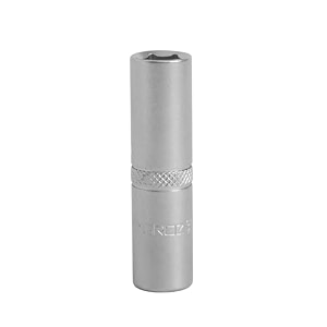 groz hex deep socket 1434 drive 11mm crv steel 3x performance  din 3120 standards super grip  skth1-411dug