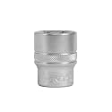 GROZ Hex Socket 1/2" Drive, 9mm CrV Steel, 3x Performance, | DIN 3120 Standards, Super Grip | SKT/H/1-2/9/UG