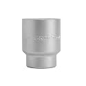 GROZ Hex Socket 1" Drive, 41mm CrV Steel, 3x Performance, | DIN 3120 Standards, Super Grip | SKT/H/0-1/41/MT