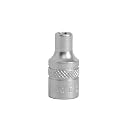GROZ Hex Socket 1/4" Drive, 4mm CrV Steel, 3x Performance, | DIN 3120 Standards, Super Grip | SKT/H/1-4/4/UG