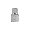 GROZ Hex Socket 1/4" Drive, 4mm CrV Steel, 3x Performance, | DIN 3120 Standards, Super Grip | SKT/H/1-4/4/UG