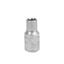 GROZ Hex Socket 1/4" Drive, 4mm CrV Steel, 3x Performance, | DIN 3120 Standards, Super Grip | SKT/H/1-4/4/UG